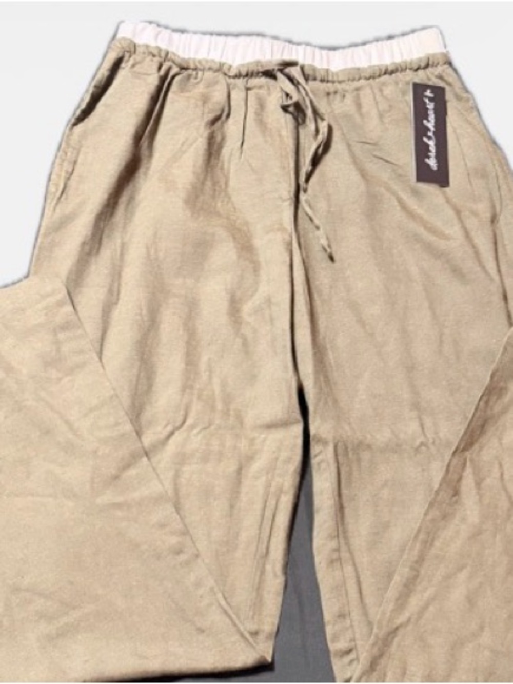 Women’s Casual Drawstring Pants in Army Green